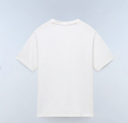 T-shirt Napapijri S-Nedles uomo cotone relaxed fit