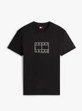 T-shirt Tommy Jeans uomo center flag regular cotone