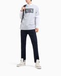 Camicia oxford uomo Armani Exchange cotone slim