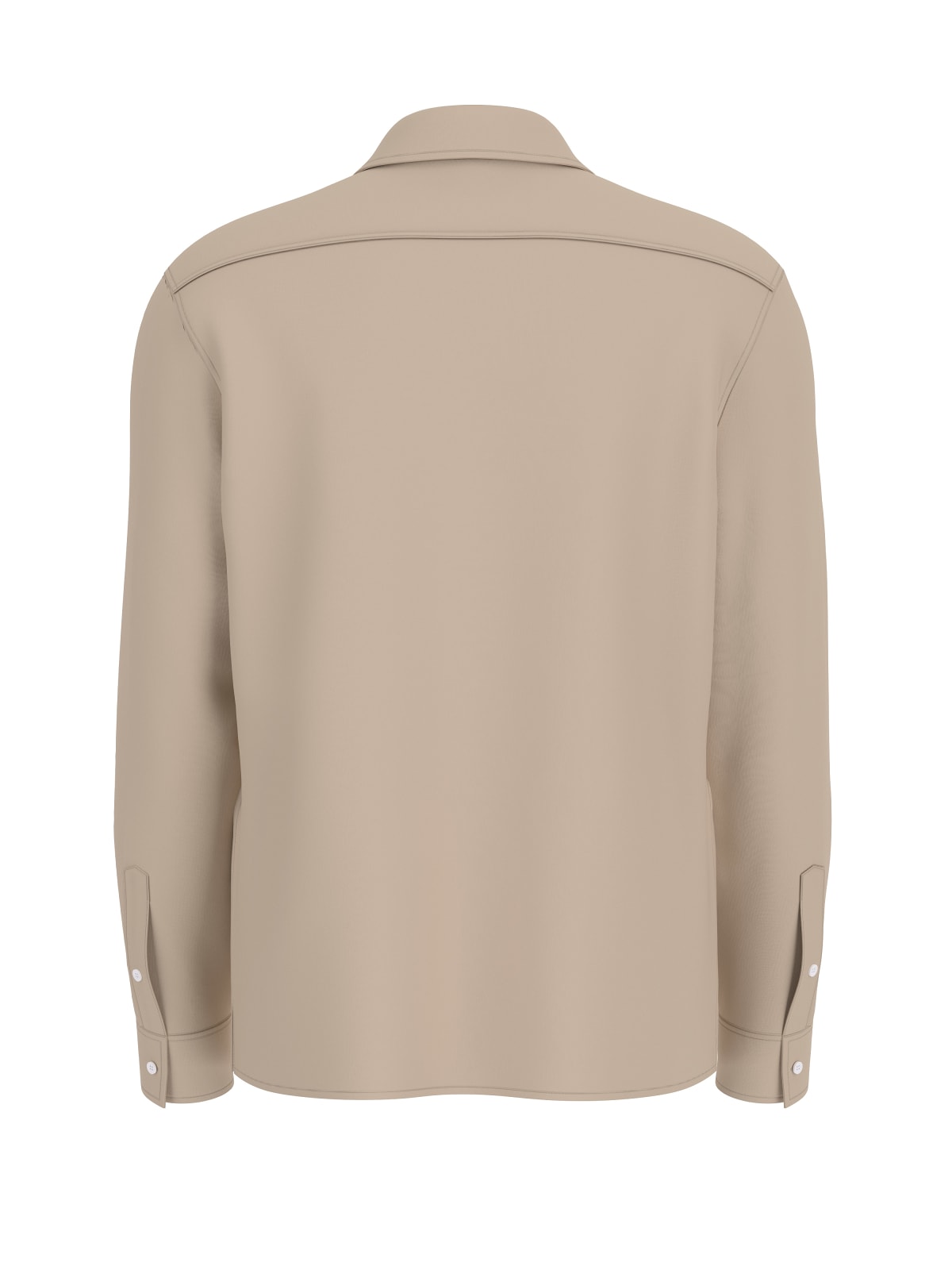 Camicia Guess Jeans uomo boxy cropped cotone