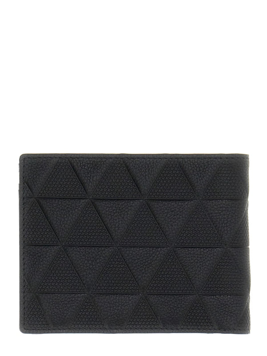 Portafoglio Torino Guess uomo bifold pelle tessuto