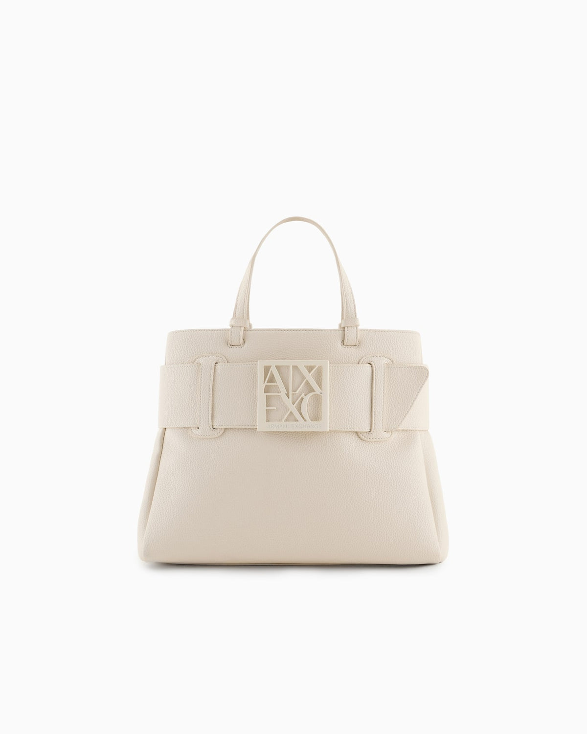 Borsa Armani Exchange donna mano grande similpelle logo