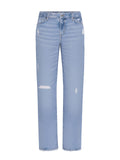 Jeans Guess Jeans donna straight vita media denim
