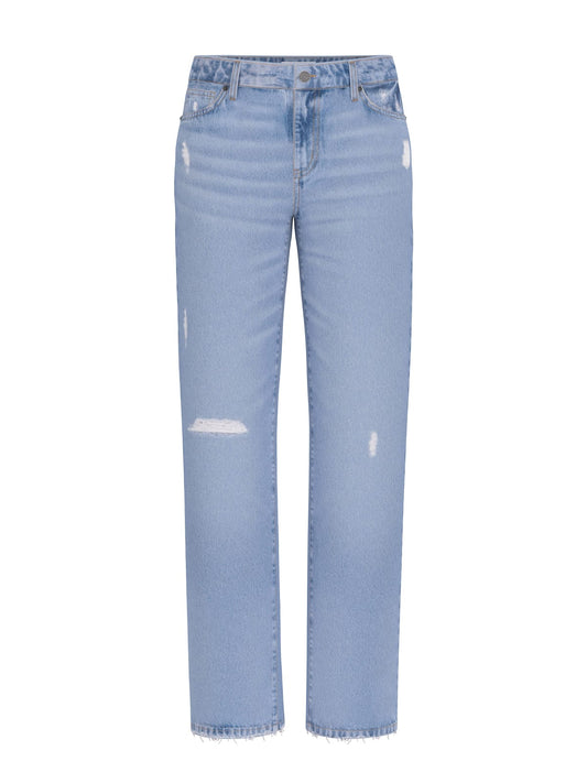 Jeans Guess Jeans donna straight vita media denim