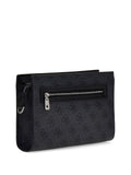 Borsa Guess uomo Milano tracolla zip 4G similpelle