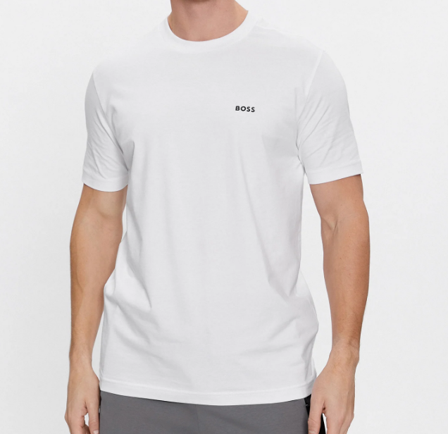 T-shirt Hugo Boss uomo cotone elasticizzato basic