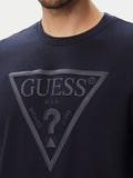 Felpa Audley Guess uomo girocollo fleece cotone
