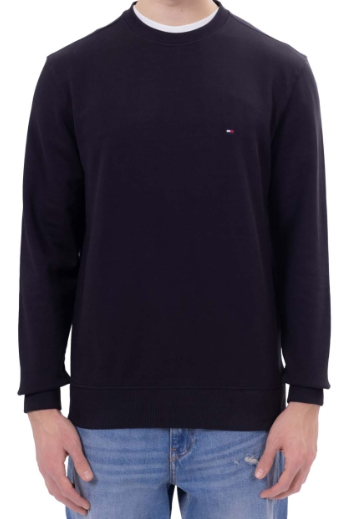 Felpa girocollo Tommy Hilfiger uomo cotone spugna PE 2026