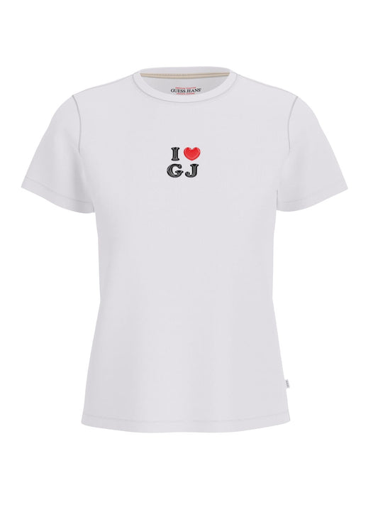 T-shirt Guess Jeans donna manica lunga cotone