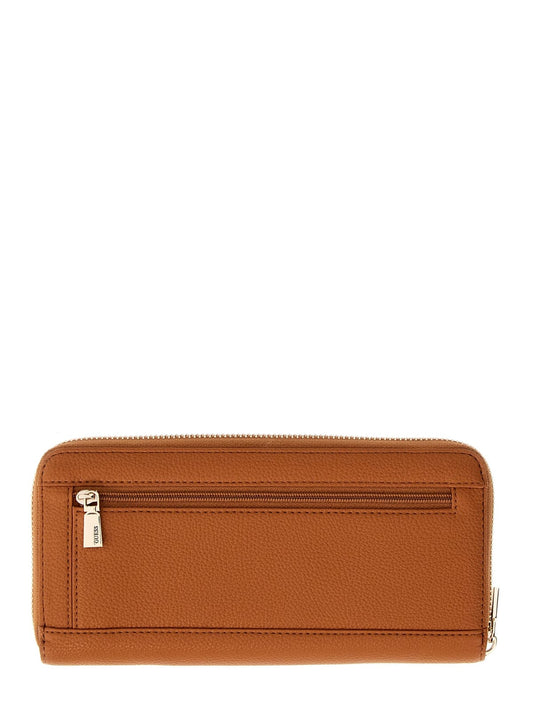Portafoglio Laurel Guess donna zip around similpelle