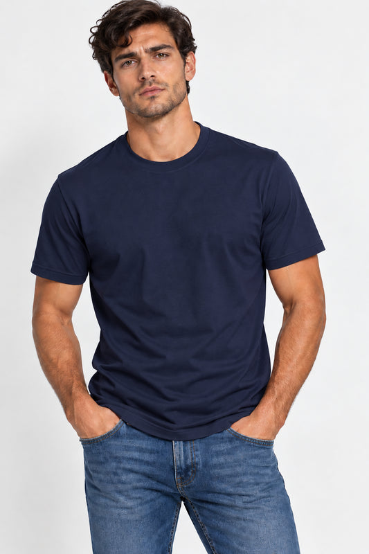 T-shirt uomo Armani Exchange cotone girocollo logo