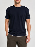 T-shirt uomo MARKUP jersey cotone contrasti