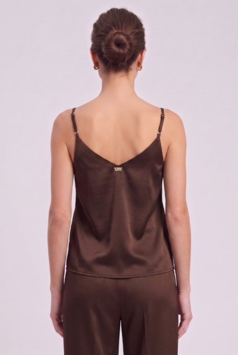 Top donna MARKUP raso