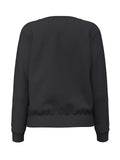 Felpa logo ricamato Guess Jeans donna cotone