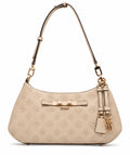 Borsa spalla Guess Carmella similpelle logo donna