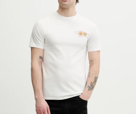 T-shirt Guess uomo Vacation cotone stampa