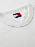 T-shirt Tommy Jeans uomo manica corta cotone badge
