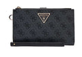 Portafoglio Guess donna Laurel similpelle latte logo