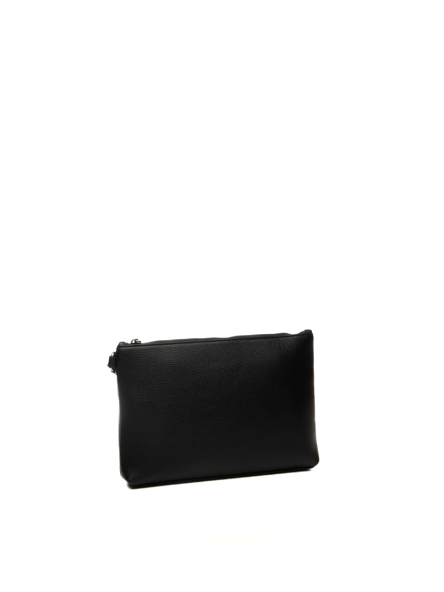 Pochette uomo A|X ecopelle logo monogram