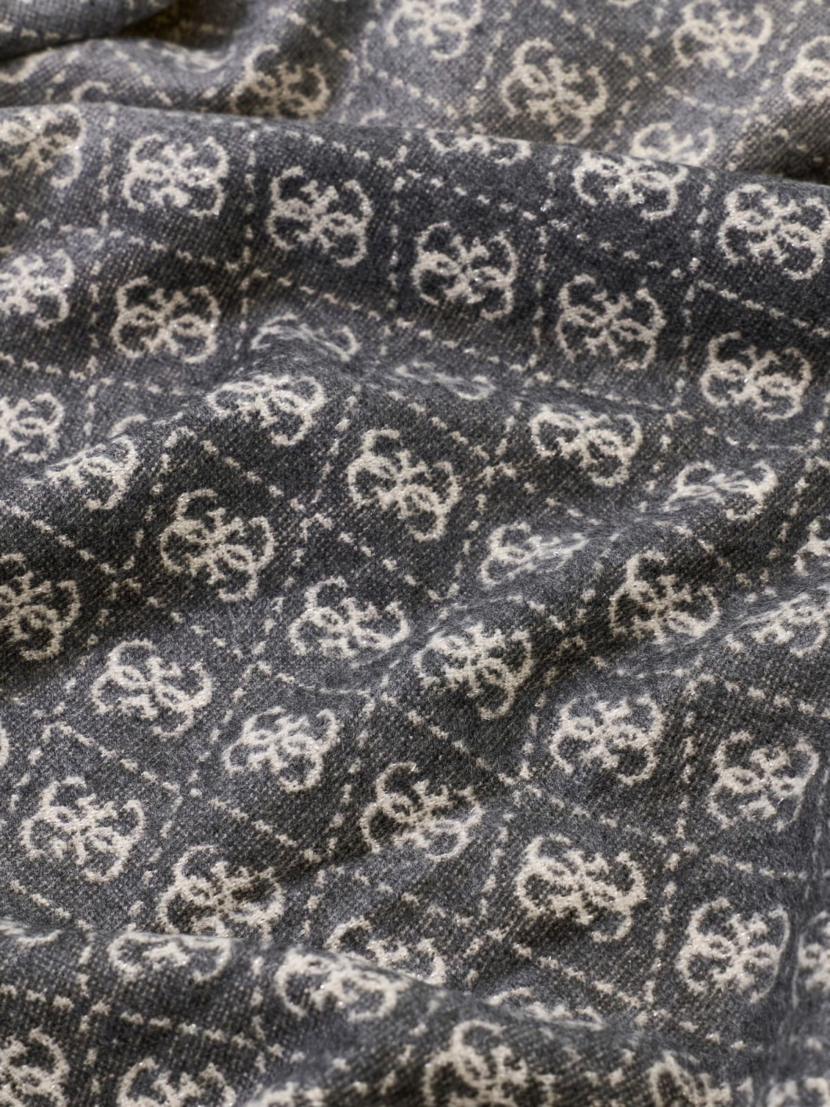 Sciarpa Guess donna viscosa logo lurex