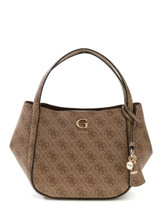 Borsa Coleen satchel piccola logo donna Guess