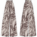 Pantalone Guess donna Zoe Leaf wide leg