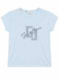 T-shirt donna Gaudi'  Jeans manica kimono cotone pe26