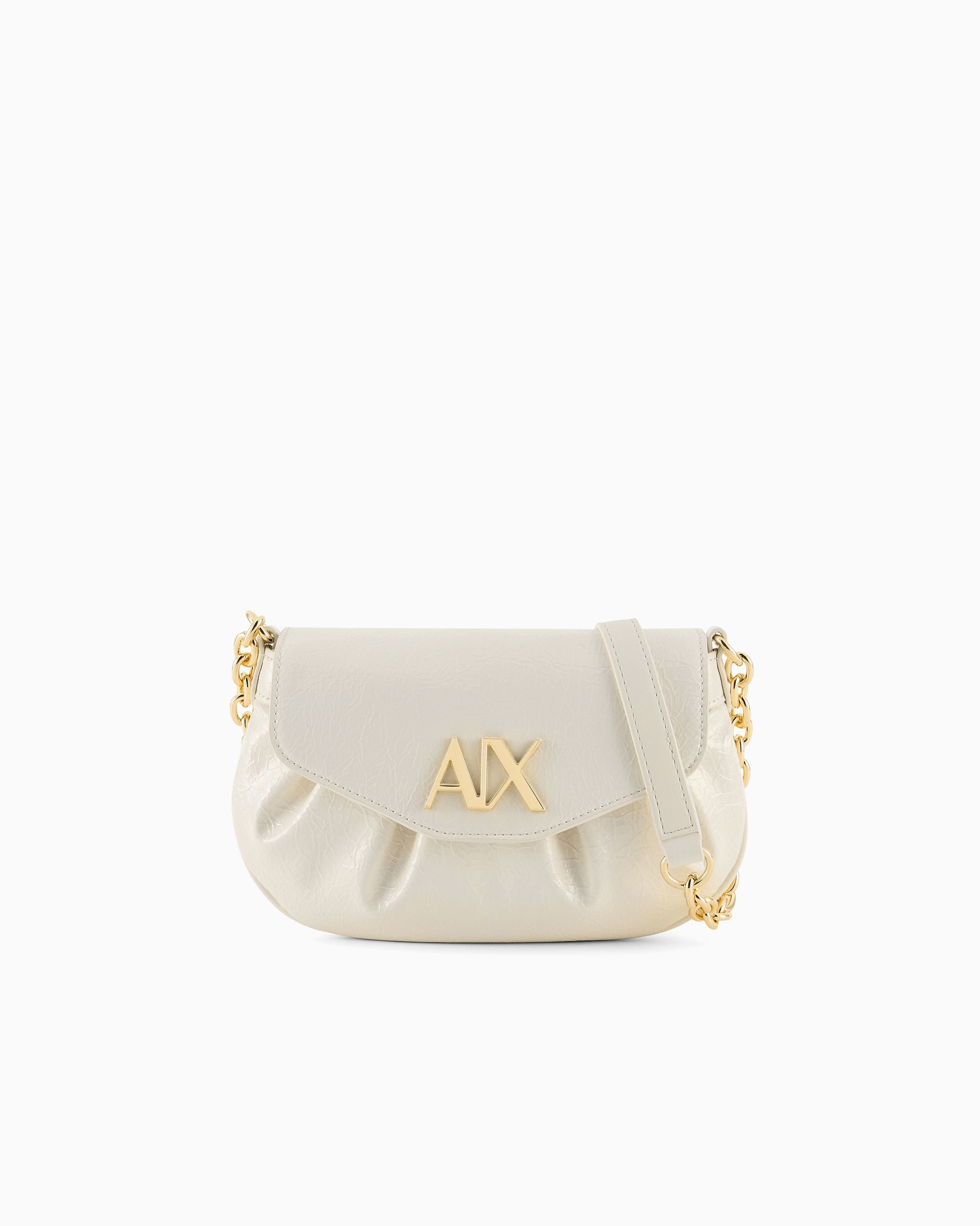 Mini bag donna A|X tessuto tecnico tracolla logo