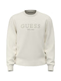 Felpa uomo Guess girocollo logo cotone
