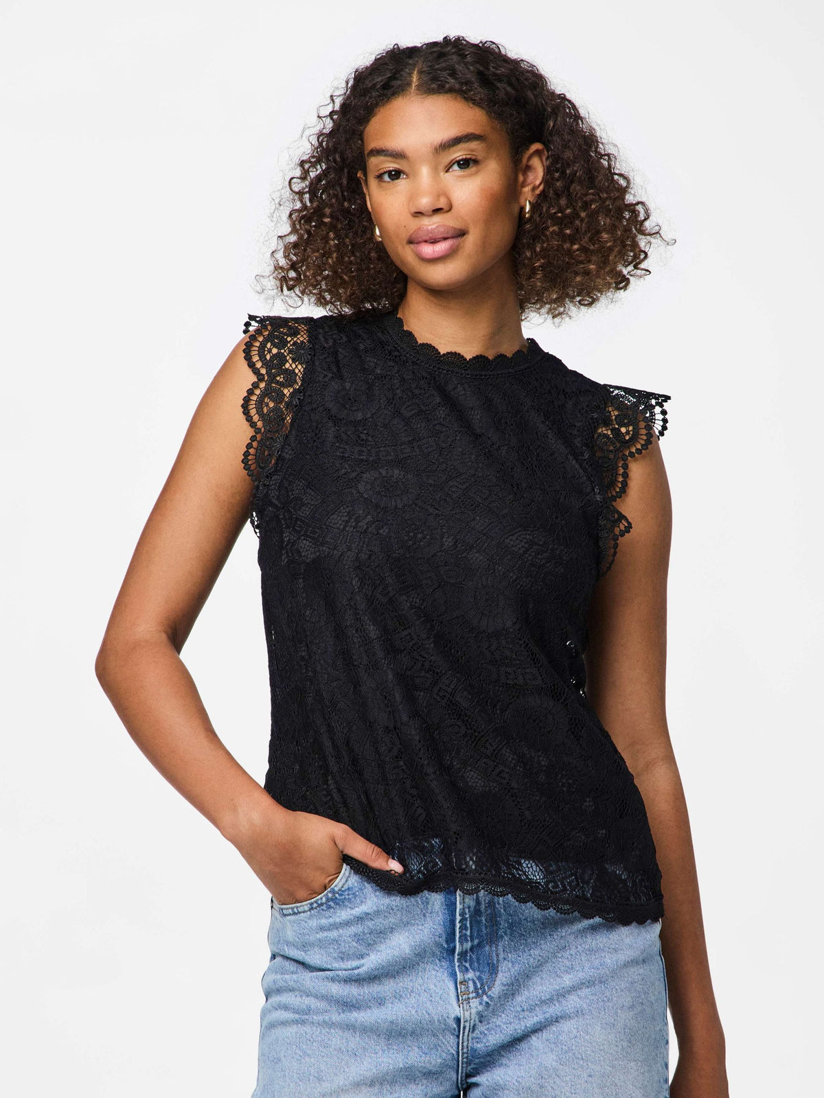 Blusa PIECES donna scollo aperto AI 2026