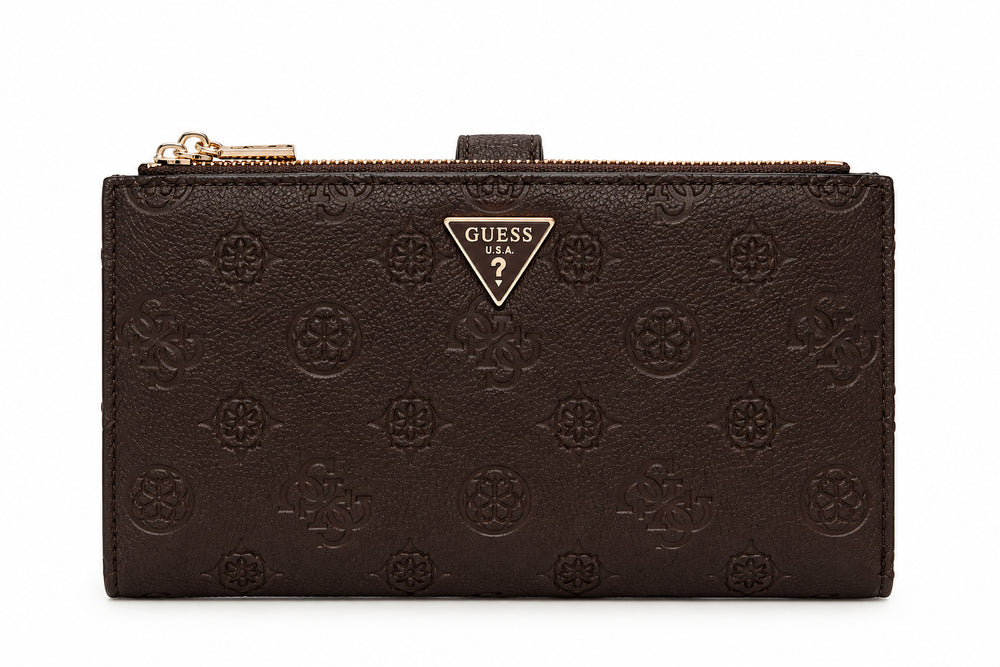 Portafoglio donna Guess Blake organizer doppia zip