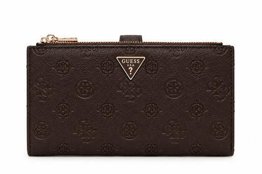 Portafoglio donna Guess Blake organizer doppia zip