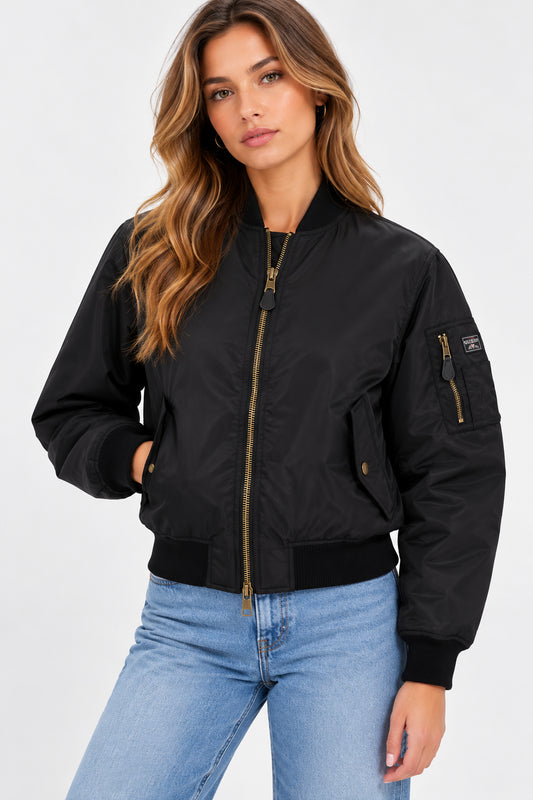 Bomber Guess Jeans donna nylon AI 2026