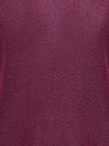 Blusa ONLY donna filato metallizzato collo chiuso