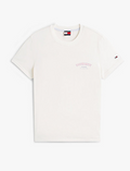 T-shirt Tommy Jeans donna regular dollar stack puro cotone