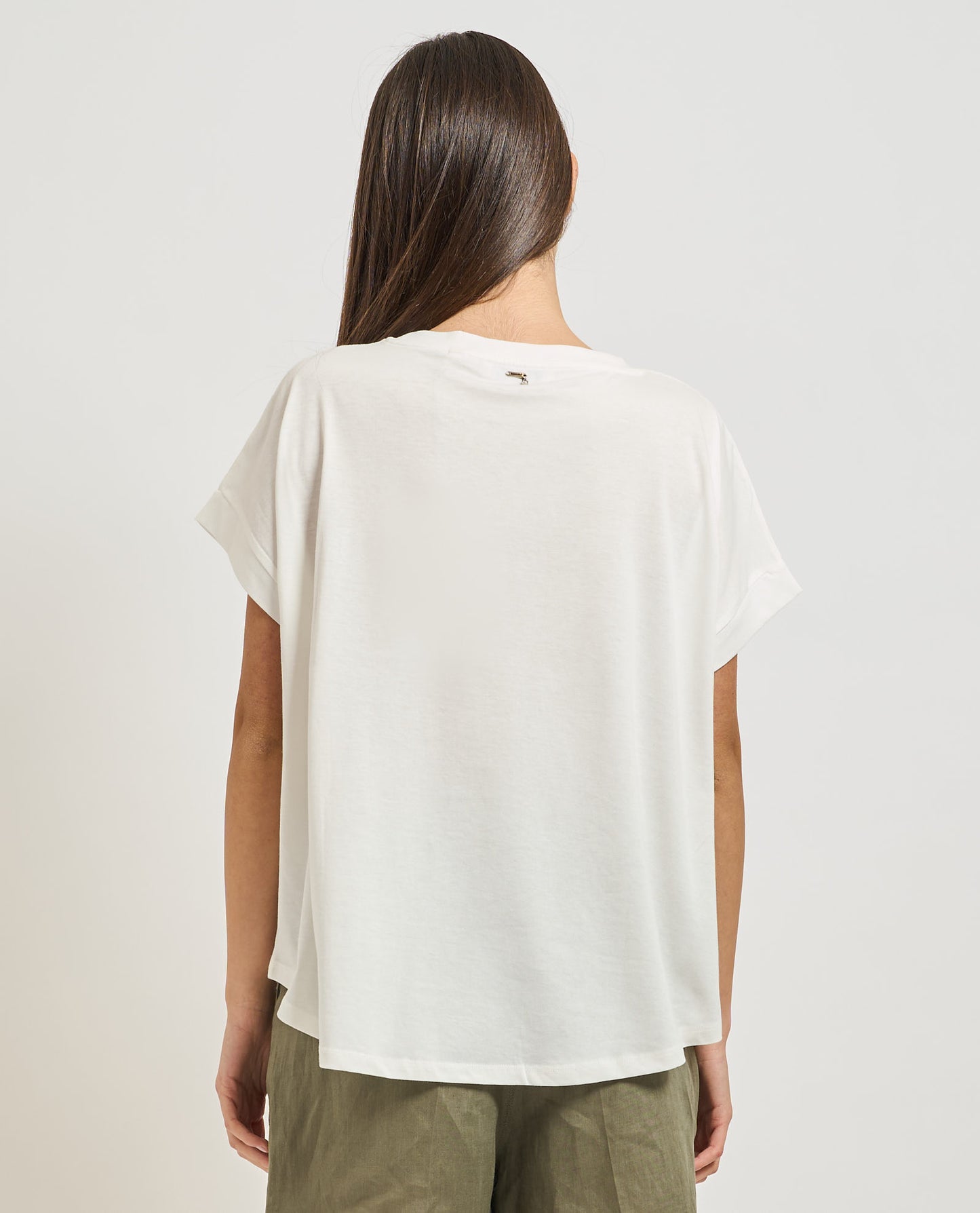 T-shirt donna MARKUP jersey cotone tasca manica corta