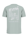 T-shirt Guess uomo Paradise Butterfly cotone