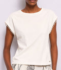 Canotta donna Gaudi' Jeans con inserti cotone pe35