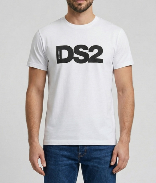 T-shirt DS2 uomo cotone manica corta PE 2026