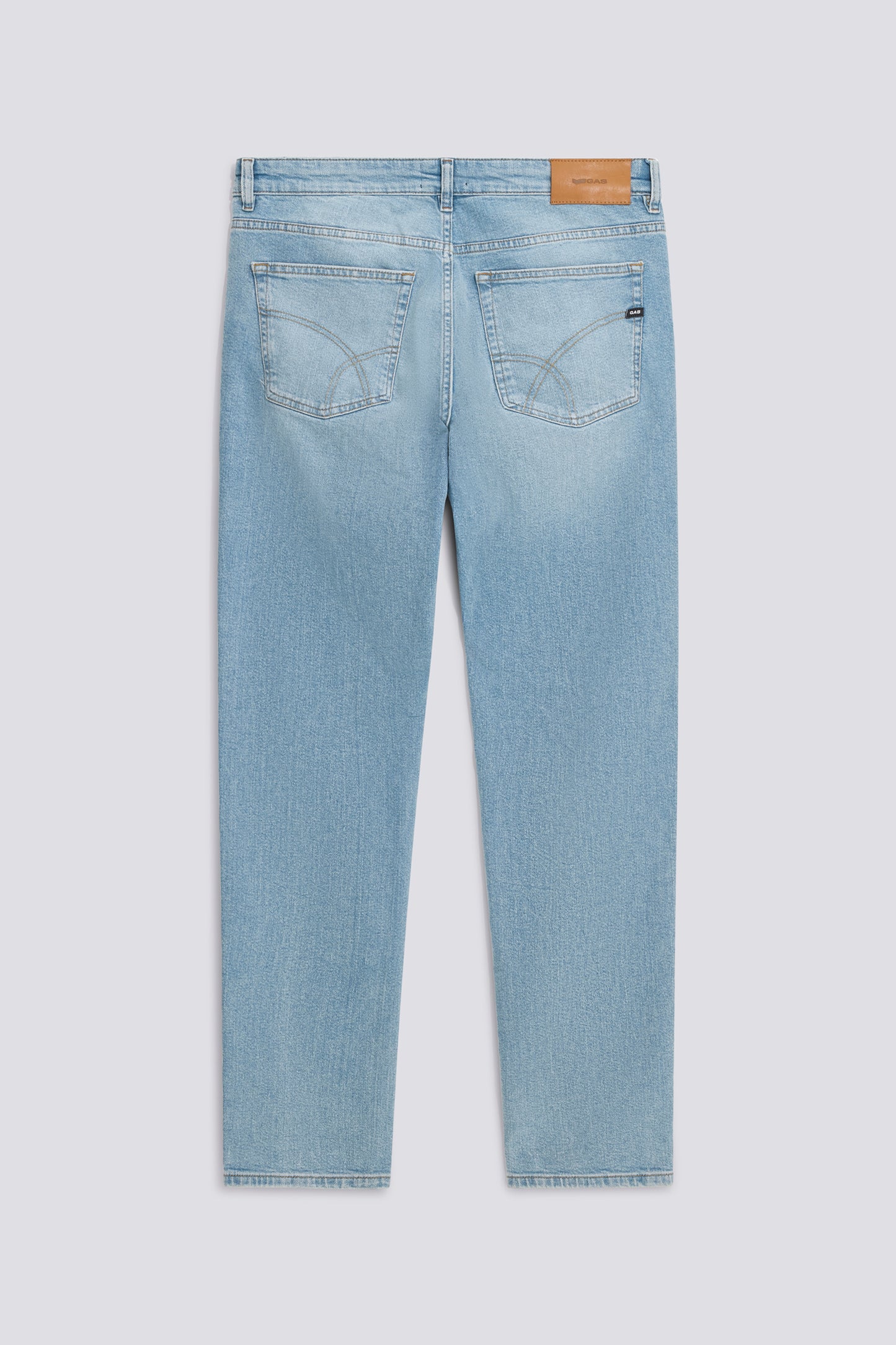 Jeans uomo GAS SAX ZIP REV skinny denim stretch
