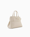 Borsa Armani Exchange donna mano grande similpelle logo