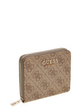 Portafoglio Coleen logo Guess donna piccolo zip