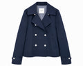 Trench corto MARKUP donna cotone doppiopetto