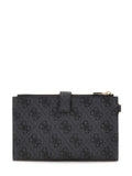 Portafoglio Guess donna Laurel similpelle latte logo