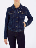 Giubbotto Guess Jeans donna denim trucker slim