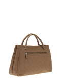 Borsa Guess donna Ella satchel grande logo all-over