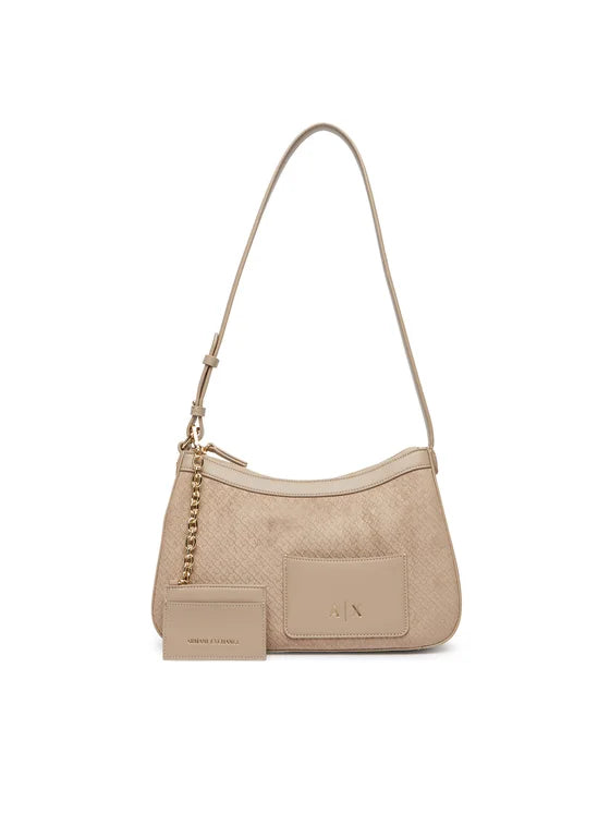 Borsa spalla A|X Armani Exchange donna ecopelle
