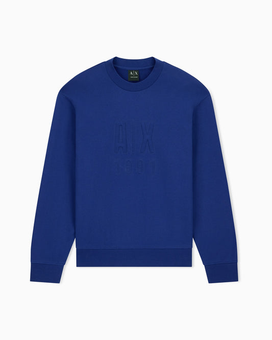 Felpa logo uomo Armani Exchange cotone AI 2026