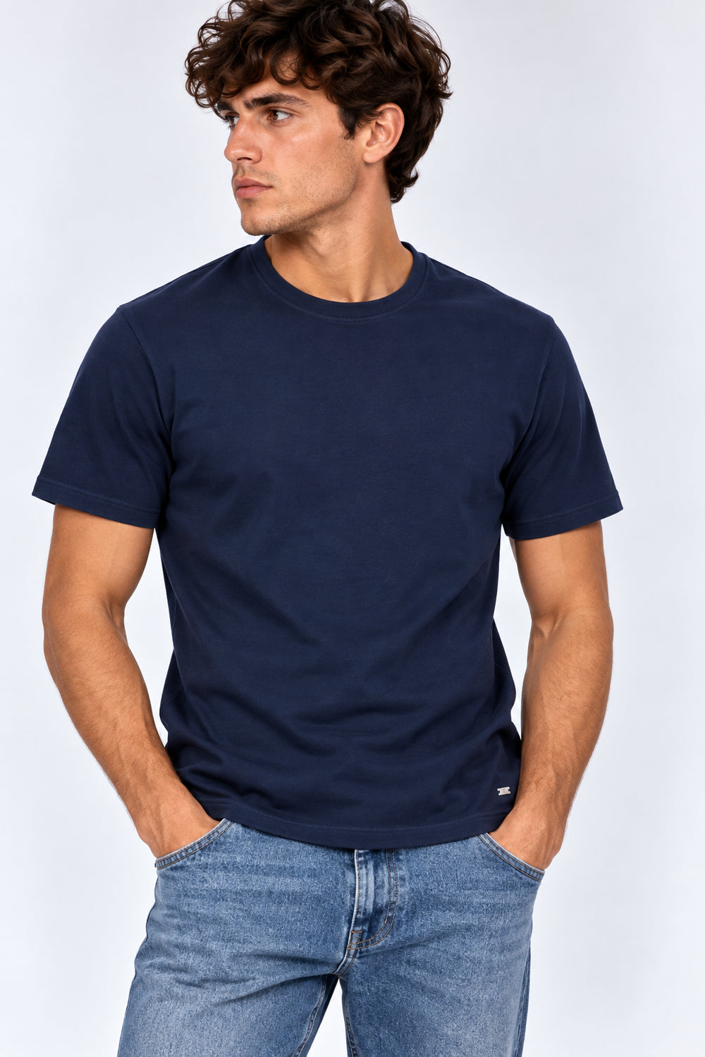 T-shirt MARKUP uomo cotone jersey girocollo AI 2026