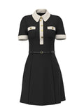 Abito Guess donna Claudie polo svasato manica corta